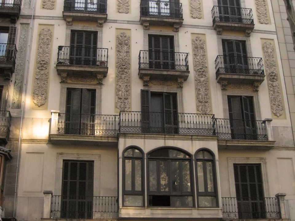 The 19th-century building at La Rambla 129, home of the Yurbban Ramblas Boutique Hotel, Barcelona